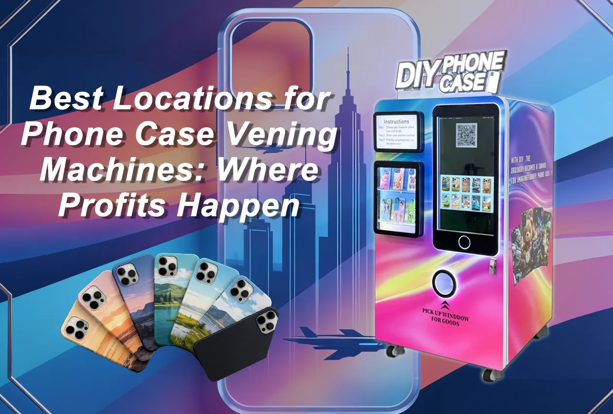 Best Locations for Phone Case Vening Machines Where Profits Happen