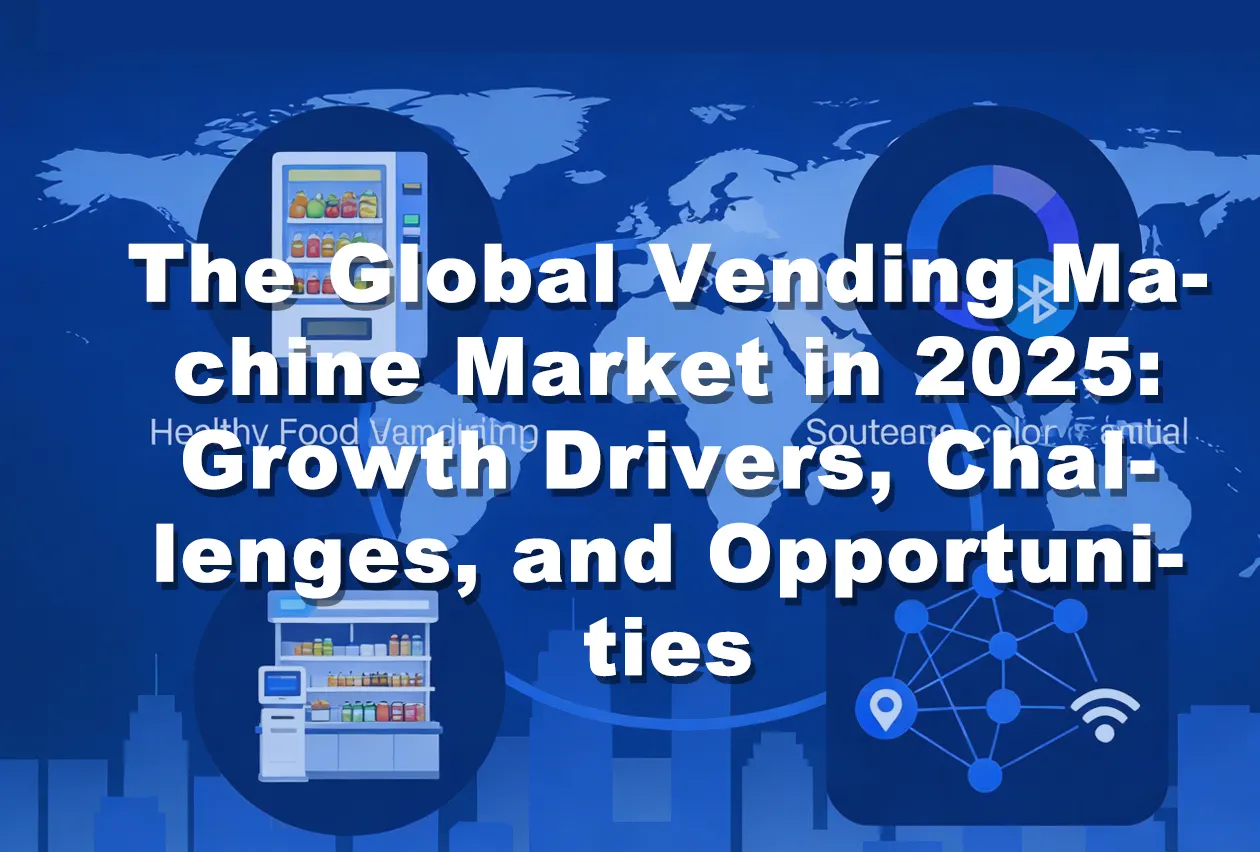 The Global Vending Machine Market in 2025 Growth Drivers, Challenges, and Opportunities