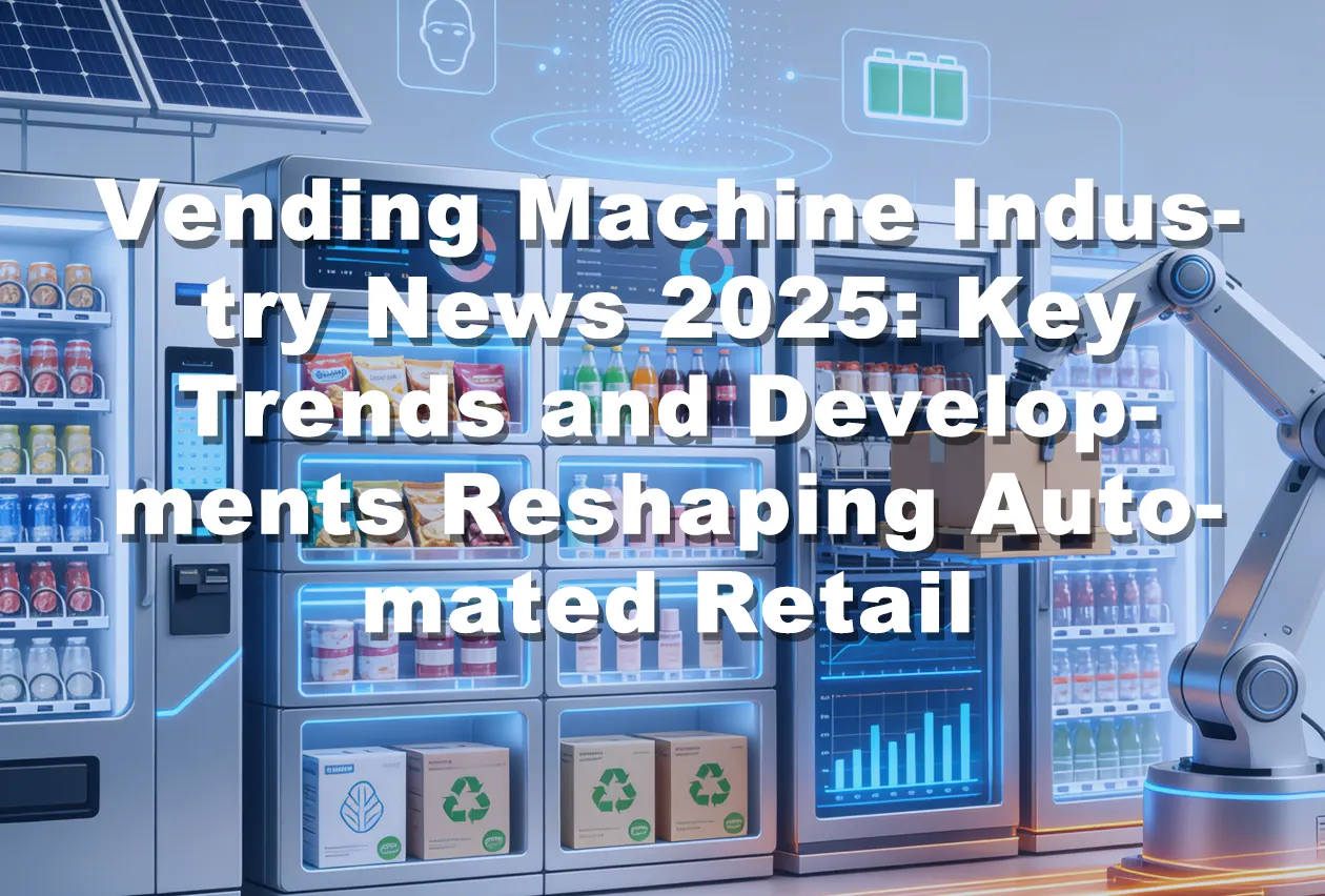Vending Machine Industry News 2025 Key Trends and Developments Reshaping Automated Retail